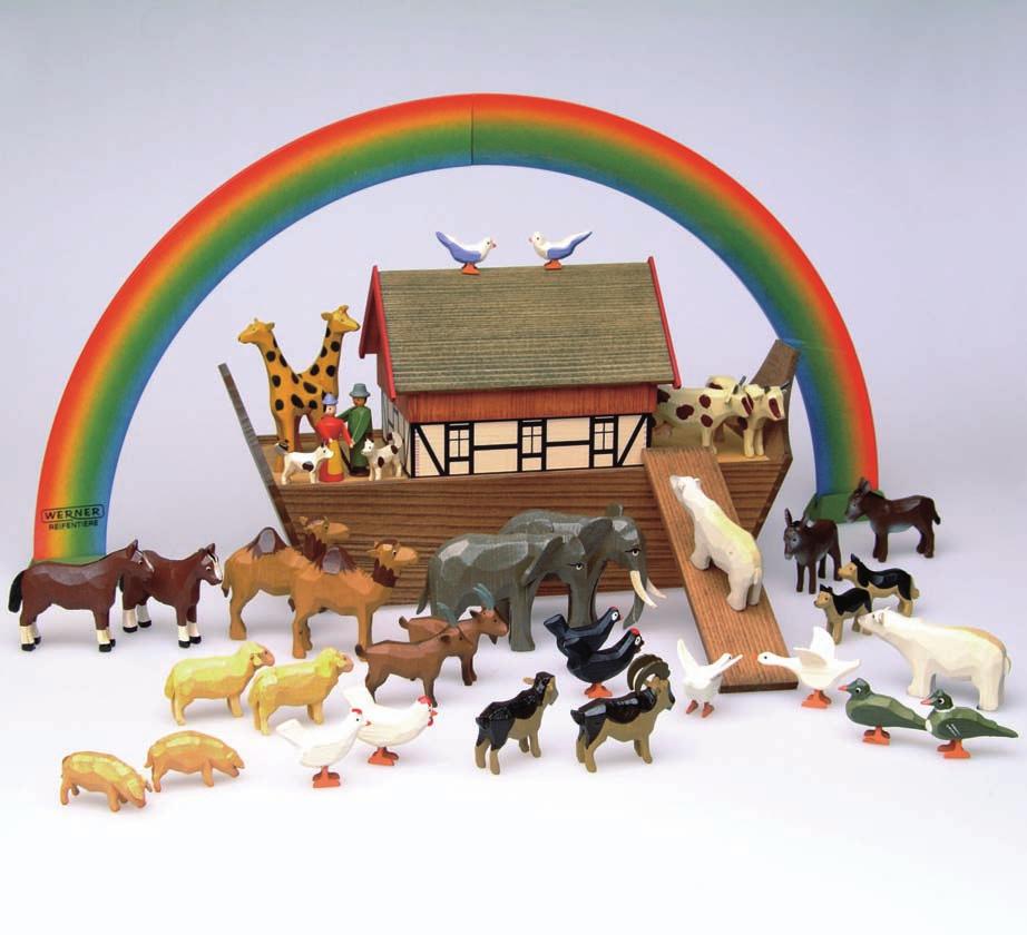 The Ark with a basic collection of size 4 animals consists of 18 pairs of animals as well as Noah and his wife.