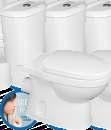 9 T W O P I E C E T O I L E T S Kamp Two Piece Toilet: Spice Two Piece Toilet: Size: (WxPxH) 365x685x760mm S-Trap, 220mm, Cat. No.