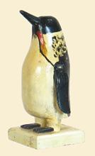 Hart was a stone mason by trade who carved a number of working decoys and seems to have had a passion for carving penguins of varying sizes.