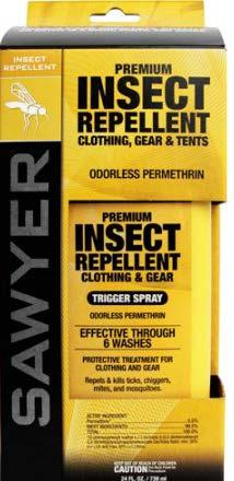 Wear clothing treated with the tick repellent permethrin