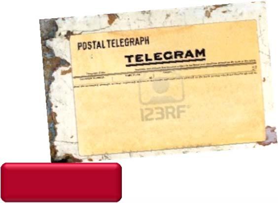 notify by telegram the first cases of