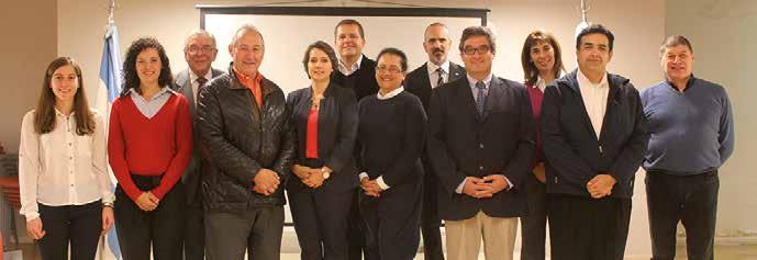 OIE news OIE/Lucía Escati The tripartite alliance at regional level: representatives from FAO, the OIE, OIRSA and PANAFTOSA at an FAO workshop in Buenos Aires (Argentina) in May 2017 and the Ministry