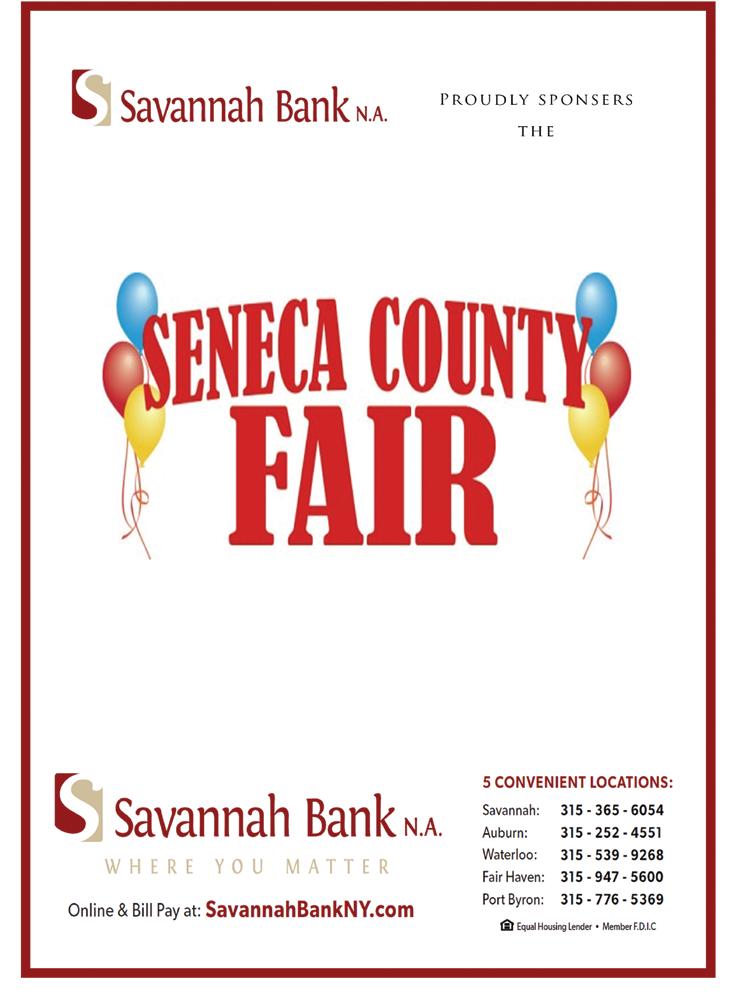 2015 Seneca County Fair Premium Book 33