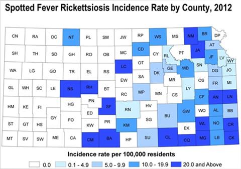 Rocky Mountain Spotted Fever Fever, nausea & vomiting Headache, muscle pain Significant