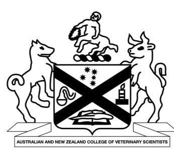 2017 AUSTRALIAN AND NEW ZEALAND COLLEGE OF VETERINARY SCIENTISTS FELLOWSHIP GUIDELINES Feline Medicine ELIGIBILITY 1.