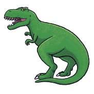 1 Diplodocus and T-rex are examples of a kind of animal.
