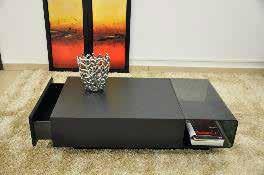 BT-MH1331A Curved Grey Coffee table