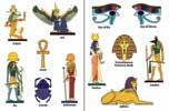 95 Ancient Egyptian Sticker Book   6 x 4