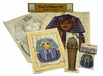 Includes information sheet with the history of papyrus.