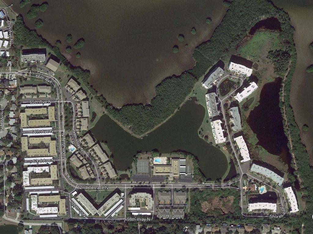 Stormwater Ponds and Lakes of The Shores of Long Bayou Spoonbill Pond Black-Bird Pond Osprey Pond