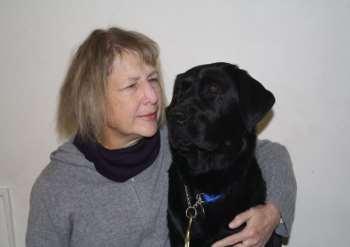 When they received word on Tuesday, February 10, that Brandy had been designated as an ACTION dog (one whose handler has had previous guide dogs) Gail and David learned that she would be leaving the