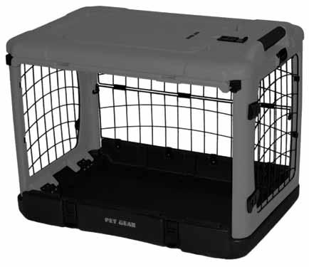 For The ON-THE-GO Pet INSTRUCTION MANUAL The Other Door Steel Crate