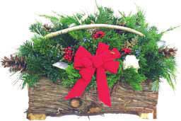 Coastal Christmas Porch Pots Deck your