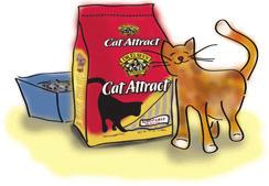 Manufacturer Coupon $ 1.00 OFF any size bag of Cat Attract Redeemable at all Precious Cat retailers. Includes Cat Attract CONSUMER: Redeem certificate at any authorized retailer selling Dr.