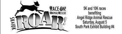 Cokeburg, PA Participating in Hearts and Paws Pet Fair, June 23 rd, South Park, 9:30-3:30 Copy Paper Postage Stamps ROAR, 5k and 10k race, August 19 th, Montour Trail,
