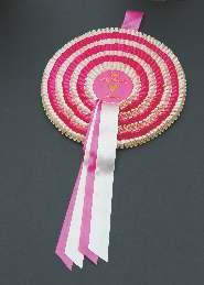 GIANT ROSETTE My customer wants a very large rosette this is something we