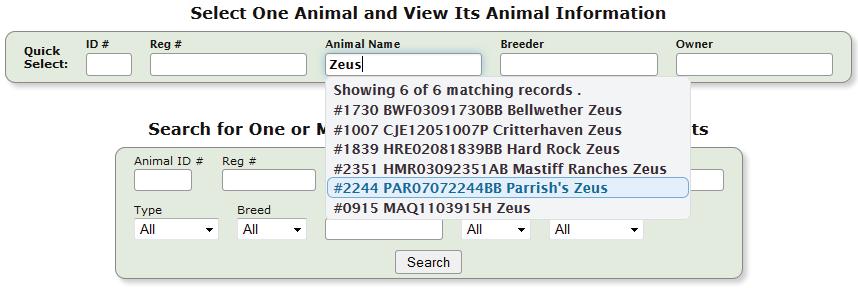 org/about-the-sheep/book-of-registry/ The first thing you ll see is the Animal Search screen shown in Figure 1. Raising sheep the EASY way!