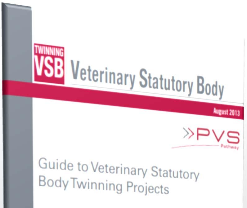 OIE support to VS to improve VG (Veterinary Regulation) Twinning agreements between VSBs Guide to