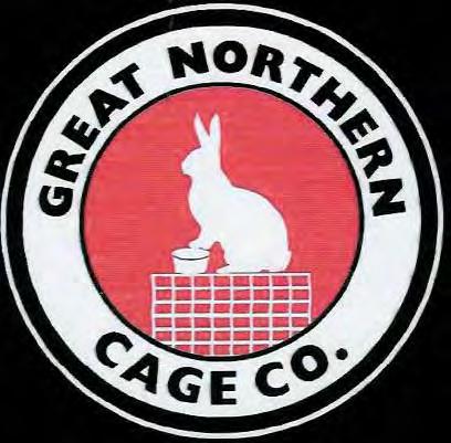 GREAT NORTHERN CAGE CO. John & Cindy Koppe (509) 939-9567 greatnortherncageco@yahoo.com We offer a full line of rabbit products at competitive prices.