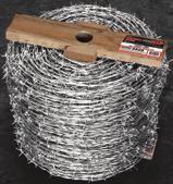 50mm wire diameter and is supplied on hardwood spools for easy unwinding.
