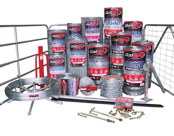 au Disclaimer: This product range is suitable for most fencing applications.