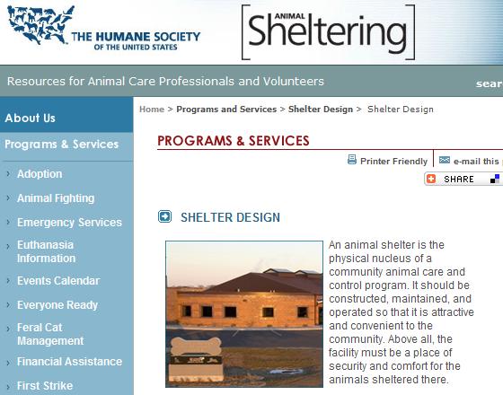 Animal Shelter Support