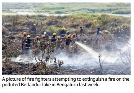 Prelims Focus Facts-News Analysis Page-5- Submit time bound action plan on Bellandur lake: NGT The National GreenTribunal (NGT) onwednesday rapped the Karnataka