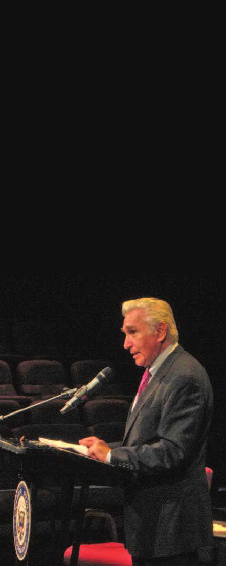 Thank you Maurice Hinchey!, Steward A celebration to honor US Representative Maurice D. Hinchey the man and his career was held at Ithaca s Hangar Theater on November 18.
