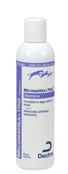Spray % Chlorhexidine % Chlorhexidine, % Hydrocortisone % Sulfur, % Salicylic Peroxide (pruritus only) DERMABENSs Shampoo Barrier Repair Biofilm Dechra is a