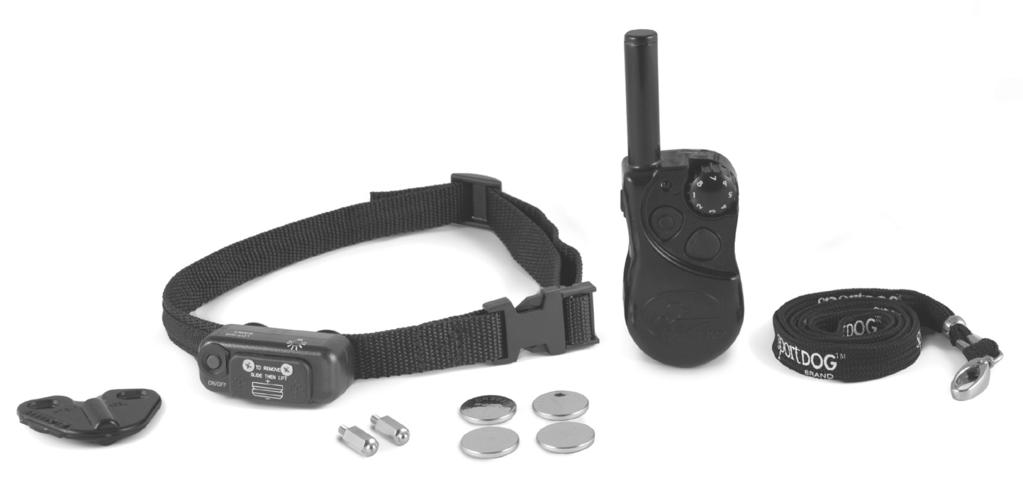 Components How the System Works The SportDOG YardTrainer SD-105 has been proven safe, comfortable and effective for dogs over 8 pounds.