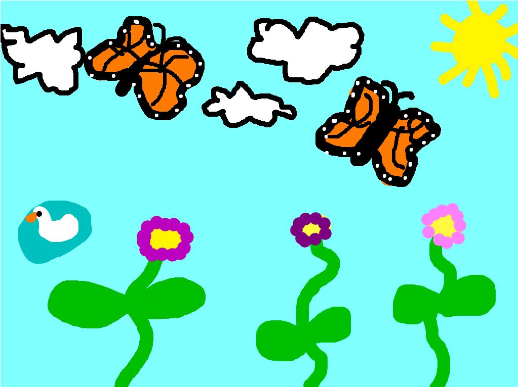 Amazing Butterfly By Tanmayee My amazing animal is the butterfly. It lives in forests, grassland, and coastal areas around the world. It is an herbivore and it eats flower nectar.