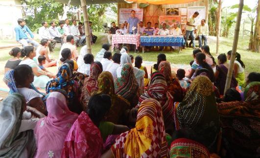 October at Chira Seuj with day long programme, it was an occasion to celebrate how people