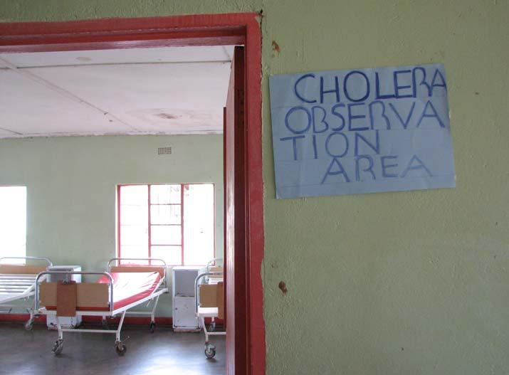Observation Area, formally the TB ward; The