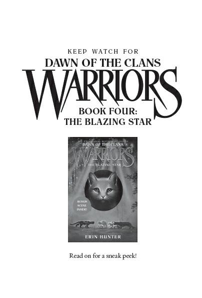 Excerpt from Warriors: Dawn of