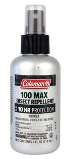 Coleman 100 Max Insect Repellent: 98.
