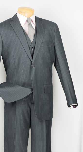 buttons, 3 pcs suit with vest,