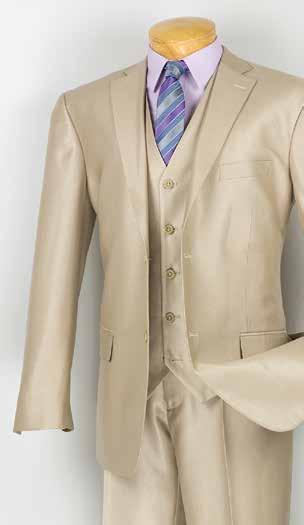 pcs suit with vest, side