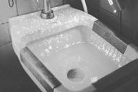 persist hours after a flush (Gerba 1975) Bed Pan