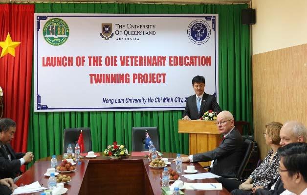 the OIE Day 1 Competencies and Veterinary Education Core Curriculum and the specific needs of Vietnam