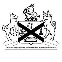 2017 AUSTRALIAN AND NEW ZEALAND COLLEGE OF VETERINARY SCIENTISTS MEMBERSHIP GUIDELINES Small Animal Medicine INTRODUCTION These Membership Guidelines should be read in conjunction with the Membership
