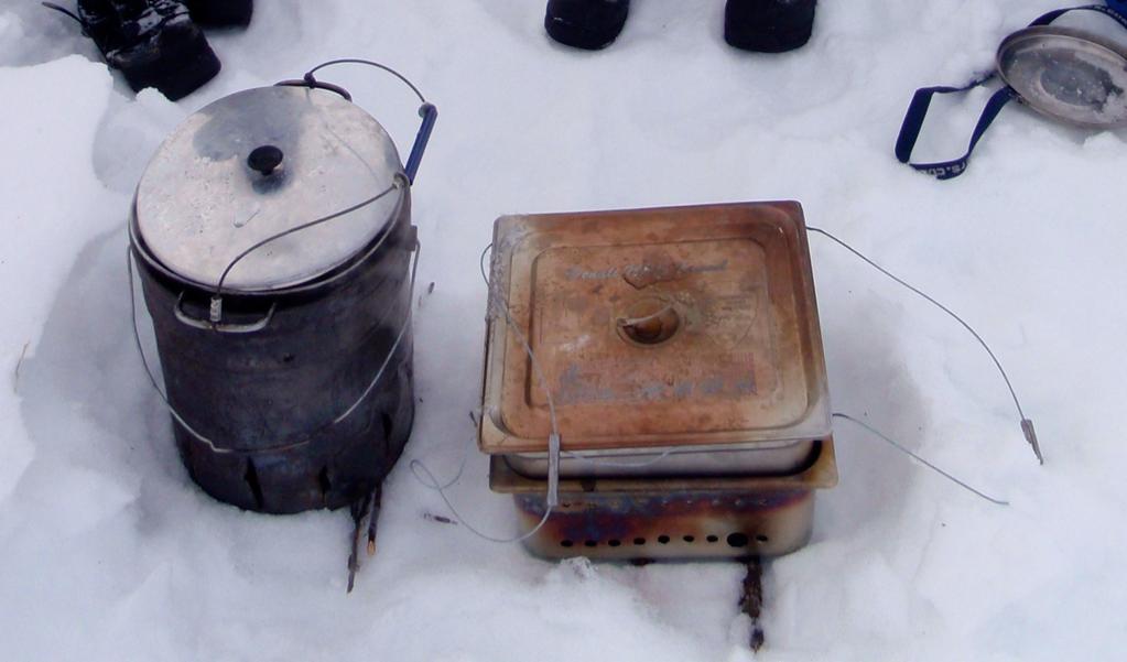 13 Figure 8: On the left is the traditional cooker design and on the right is the cooker Tom Bennett sent to Denali National Park [2] Figure 11: Lisbet Norris s