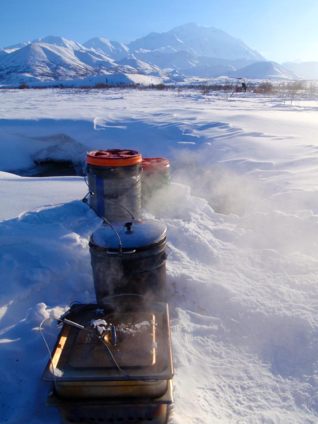 Figure 29: Lisbet Norris s 2015 Iditarod cooker