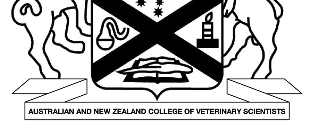 Australian and New Zealand College of Veterinary Scientists Membership Examination June 2012 Veterinary Pharmacology Paper 2 Perusal time: Fifteen (15) minutes Time allowed: Two (2) hours after