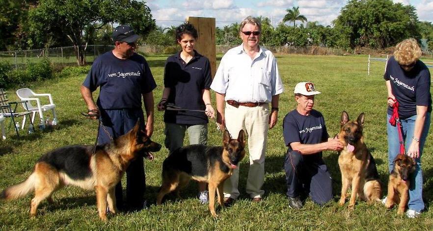 It was again a privilege and pleasure to associate with fun-loving fanciers of the German Shepherd Dog and to enjoy the beauty of the breed, when I went to South Florida to handle dogs in a WDA show
