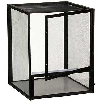S53-NT-1 S53-NT-2 12x12x12in 12x12x18in 02 - Screen Terrariums ReptiBreeze Screen Cage This open air screen cage is great for small species of Old World