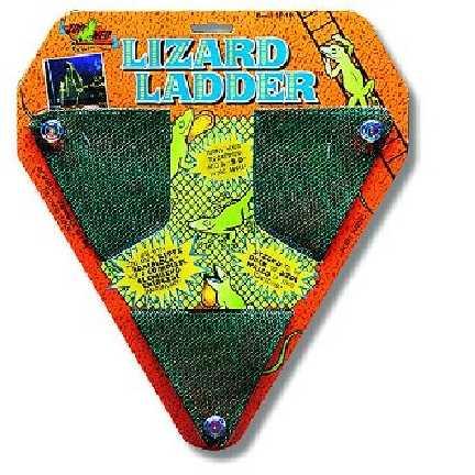 Lizard Ladder 06 - Decorative 03 - Other Decorative Accessories A soft nylon mesh that attaches to the back wall of your terrarium to give your reptiles more area to climb.