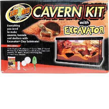 08 - Substrates 03 - Sand Excavator Clay - Cavern Kit Everything you need to make caverns, tunnels, and shelters with Excavator Clay Substrate.