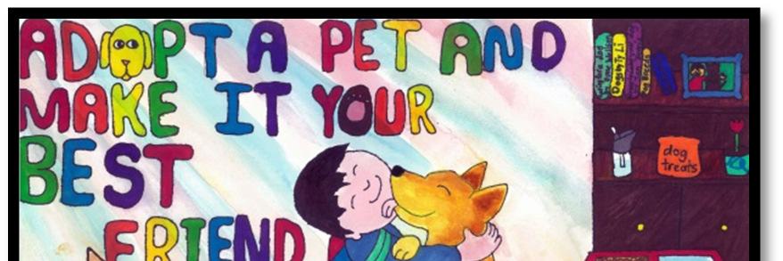 BE KIND TO ANIMALS POSTER & STORY CONTEST (K-8) September December & A CAT EMY AWARDS Oregon Humane Society January Students K 8 from throughout Oregon and Clark County Washington are invited to