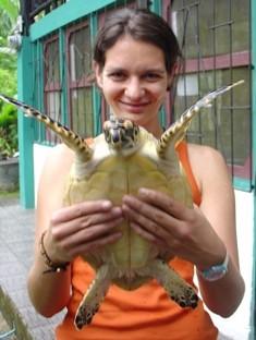 PROJECT STAFF Didiher Chacón-Chaverri - Project Director Didiher is Costa Rican, and started working with Sea Turtles in 1986, as a Marine Biology student, tagging Olive Ridley Sea Turtles