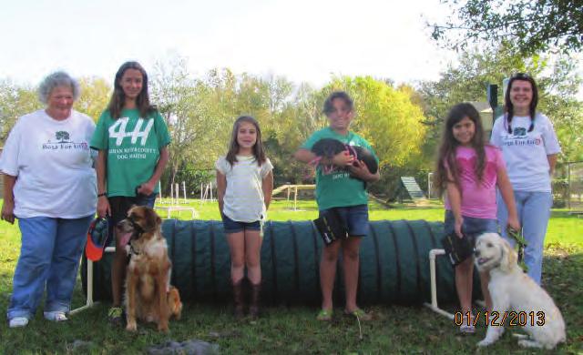 Bykowsky has agreed to present a demonstration with her retired ATF Explosives Detection Dog, Darel. DFL has sponsored the 4-H Dog Masters Club for the past 16 years.